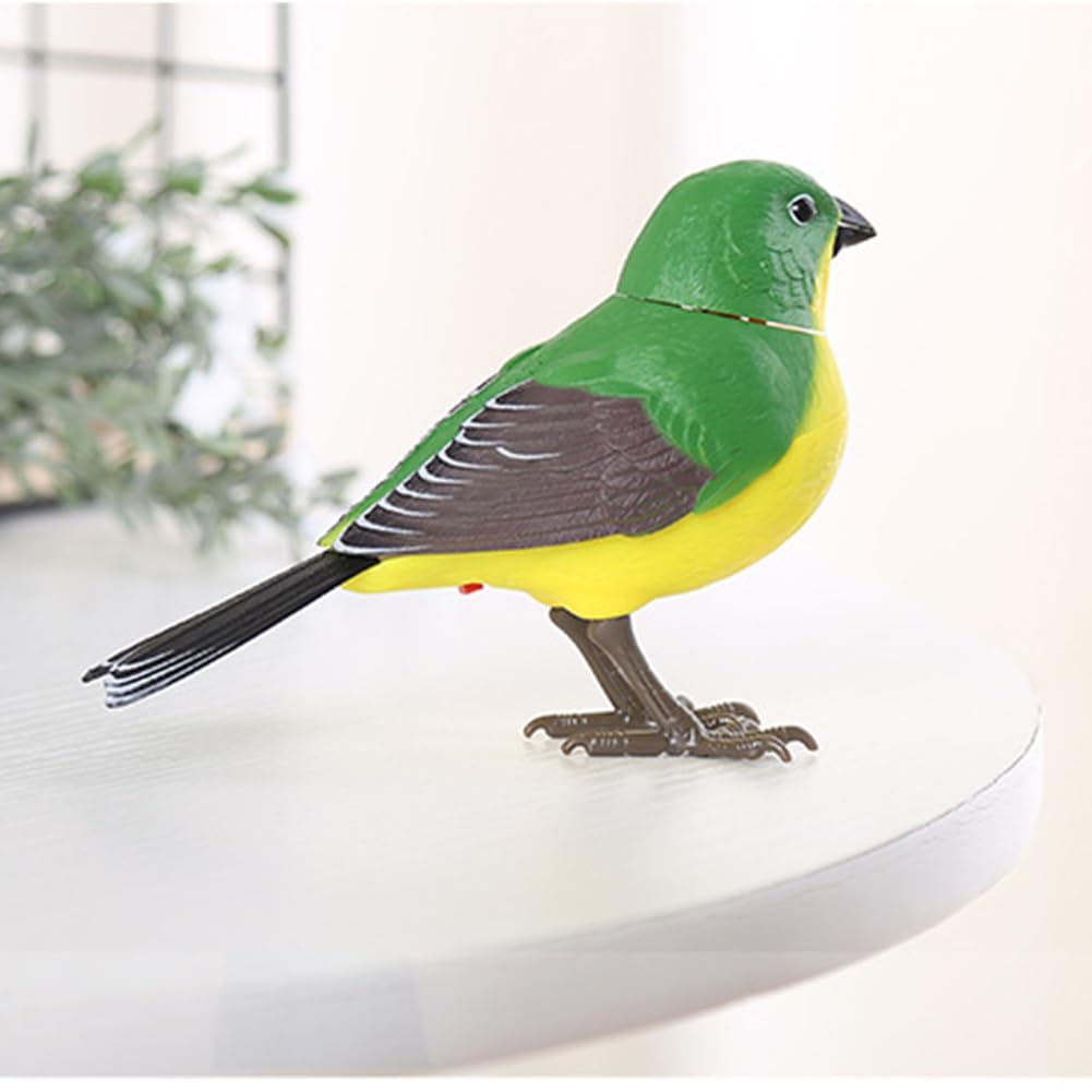 Amazon | おもちゃ 動く 子供 鳥 鳴く鳥のおもちゃ センサーバード